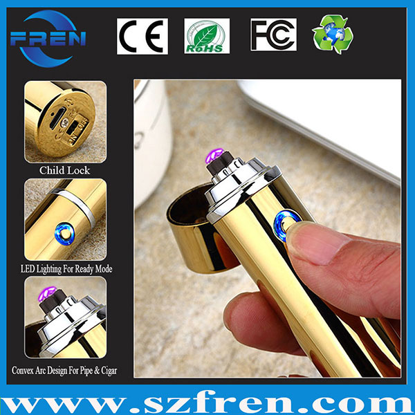 Pipe Cigar Double Arc Lighter